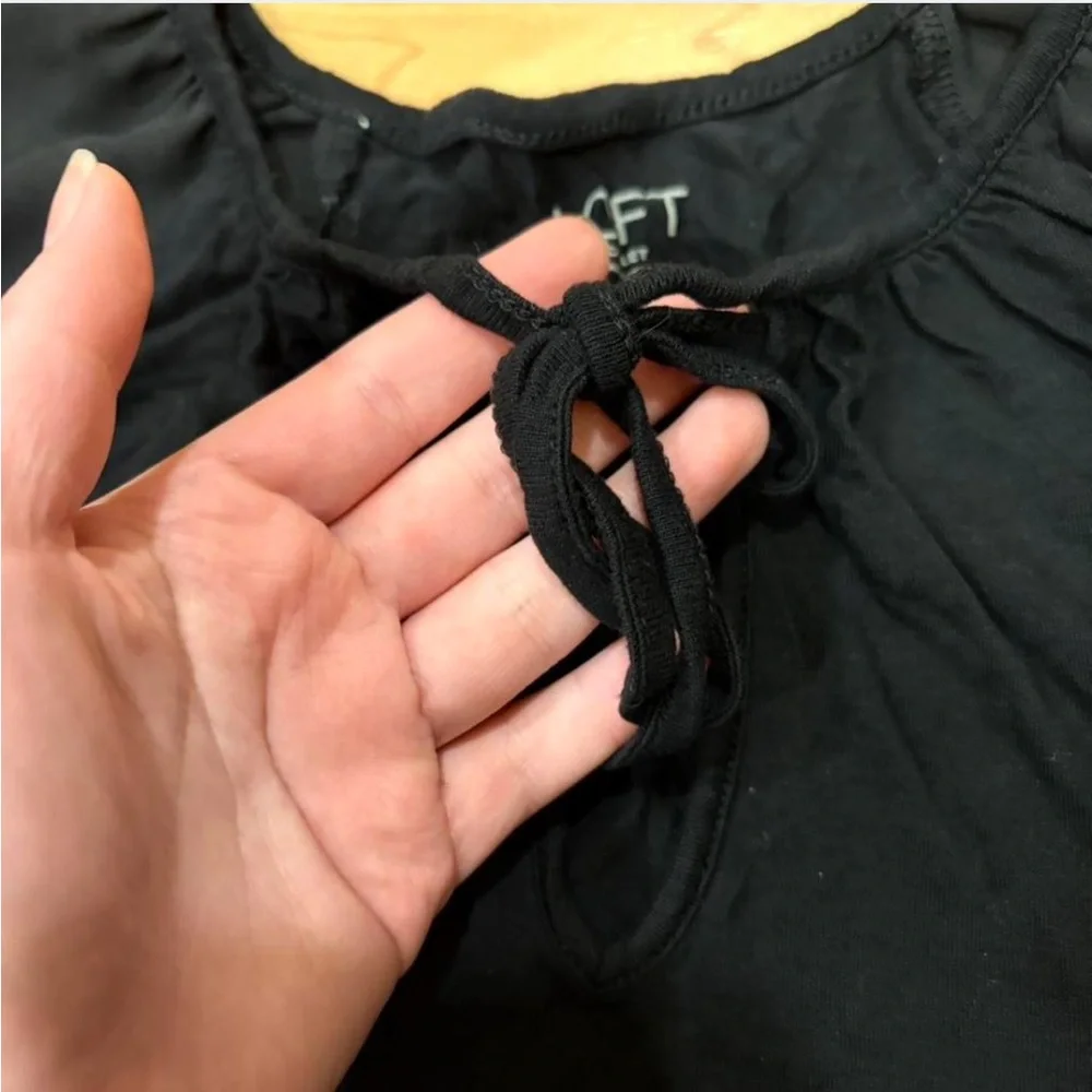 Loft Black blouse